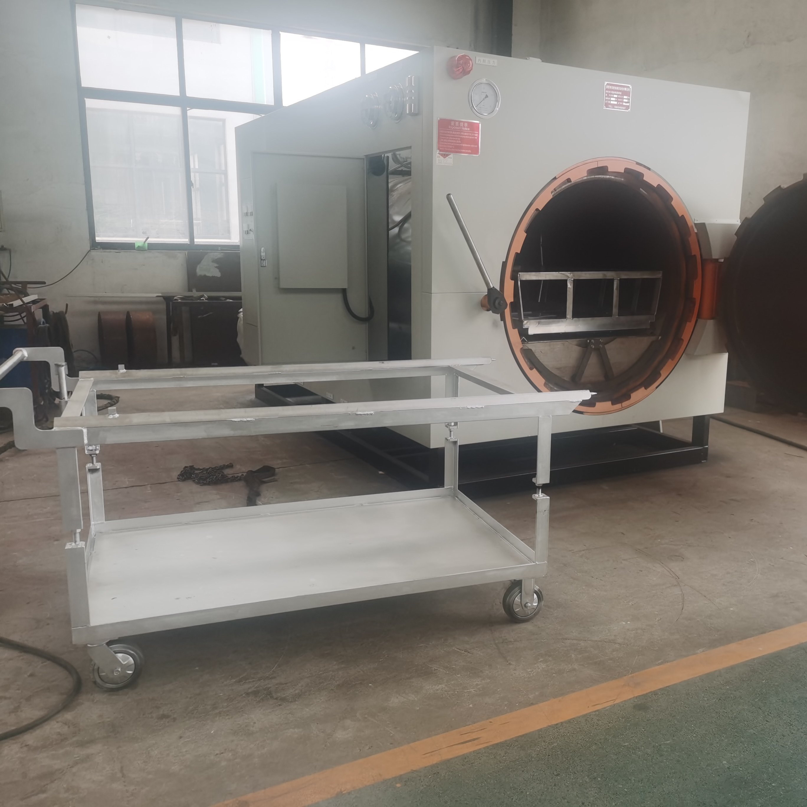 120T Electric Integrated Dewaxing Autoclave of Investment Casting Line Dewax Equipment Lost Wax Casting